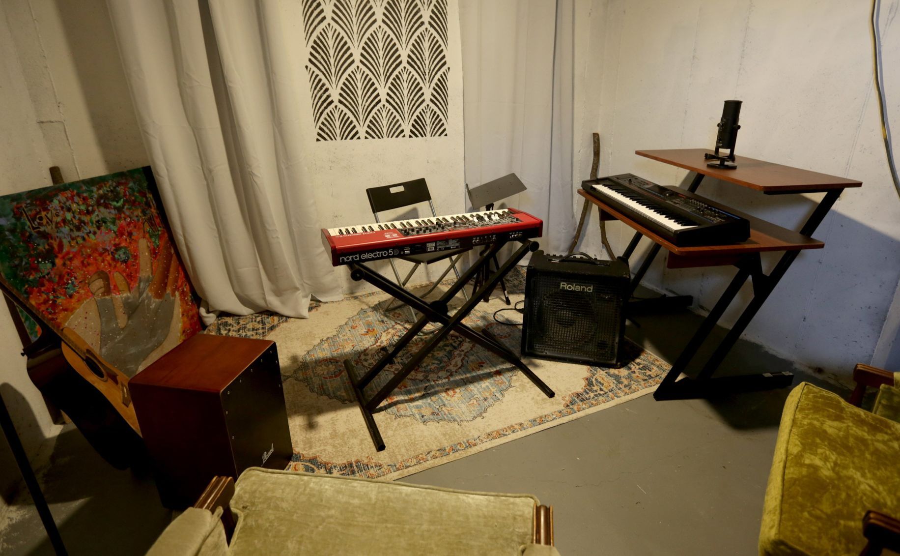 At Home with the DeShields of the CWE